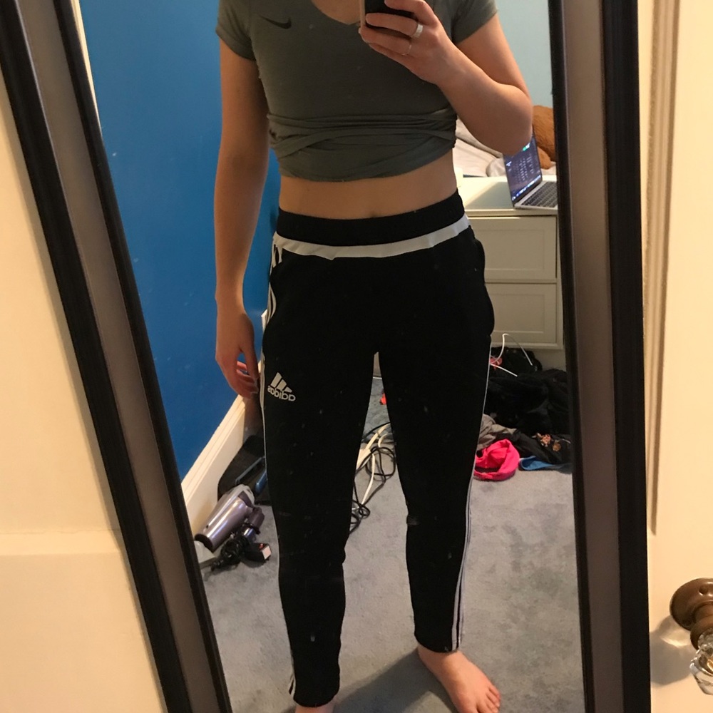 Black Adidas Joggers